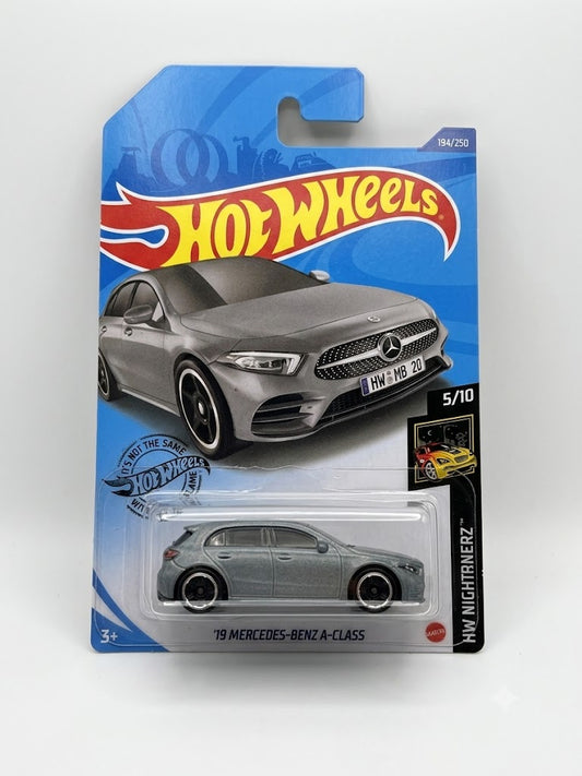 Hot Wheels HW Nightburnerz '19 Mercedes-Benz A-Class (Metallic Silver)