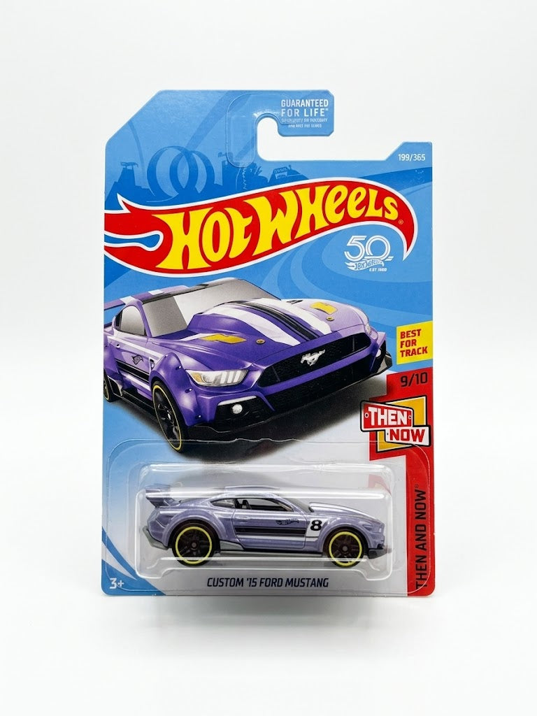 Hot Wheels Then and Now - Custom '15 Ford Mustang (1:64)