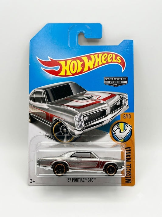 Hot Wheels '67 Pontiac GTO ZAMAC 2017