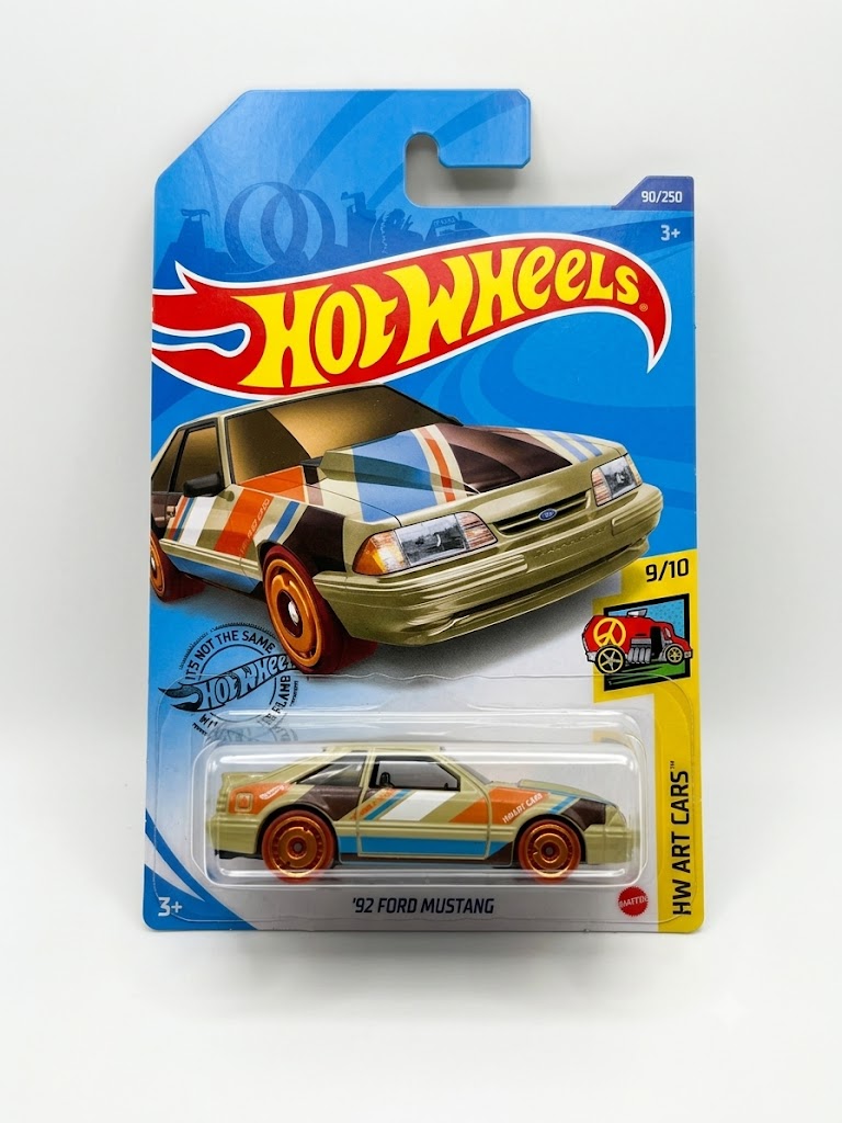 Hot Wheels '92 Ford Mustang HW Art Cars