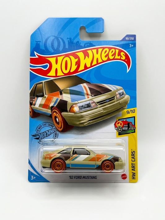 Hot Wheels '92 Ford Mustang HW Art Cars
