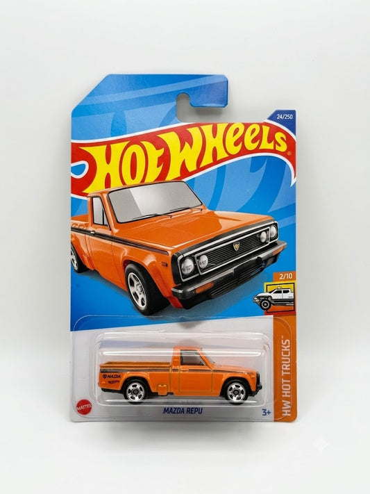 Hot Wheels HW Hot Trucks Mazda REPU (Orange)