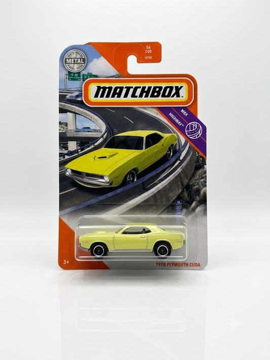 Matchbox 1970 Plymouth Cuda MBX Highway