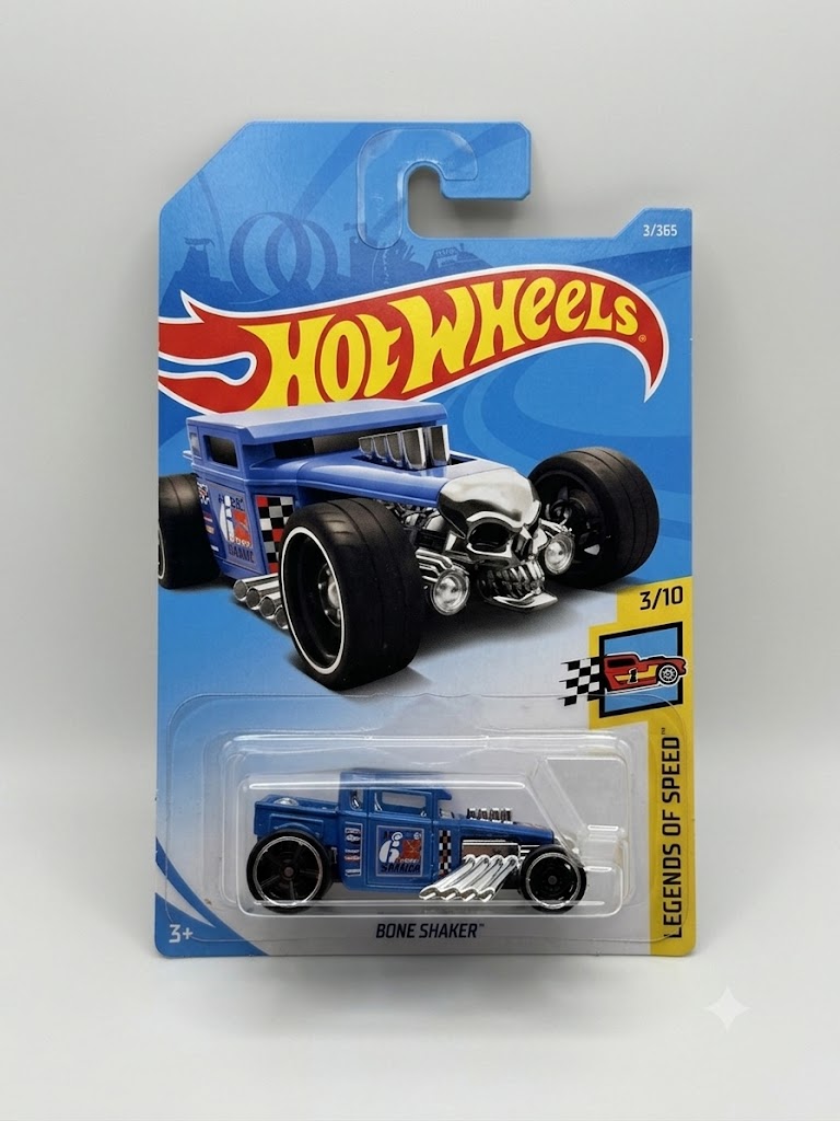Hot Wheels Bone Shaker - Legends of Speed Blue (3/10