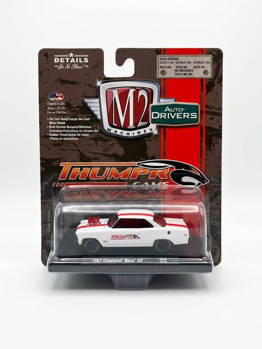M2 Machines Auto-Drivers 1967 Chevrolet Nova SS (White/Red)