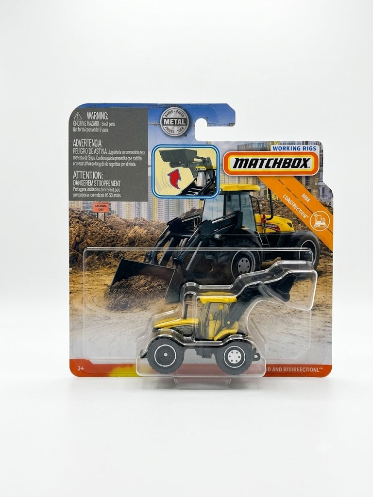 Matchbox Working Rigs MBX Bidirectional Tractor (Yellow/Black)