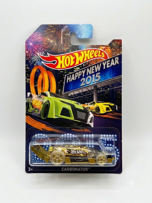 Hot Wheels Happy New Year 2015 Carbonator (Gold/Clear)