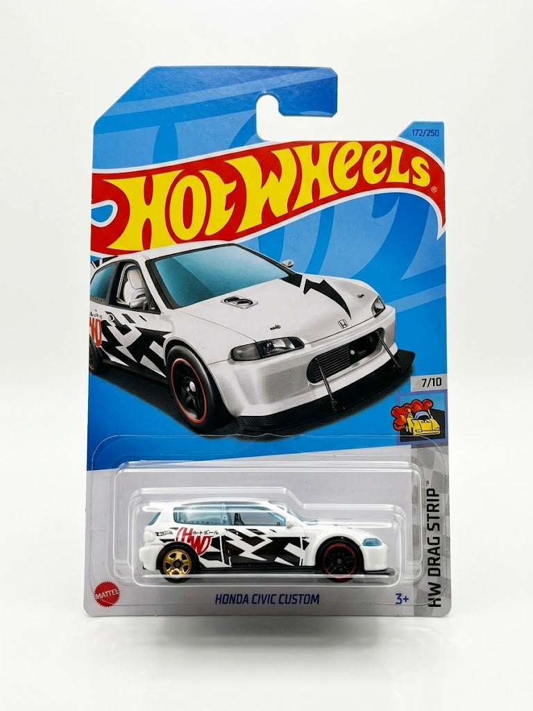 Hot Wheels HW Drag Strip Honda Civic Custom (White)