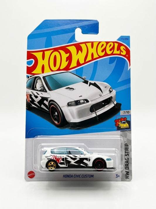Hot Wheels HW Drag Strip Honda Civic Custom (White)