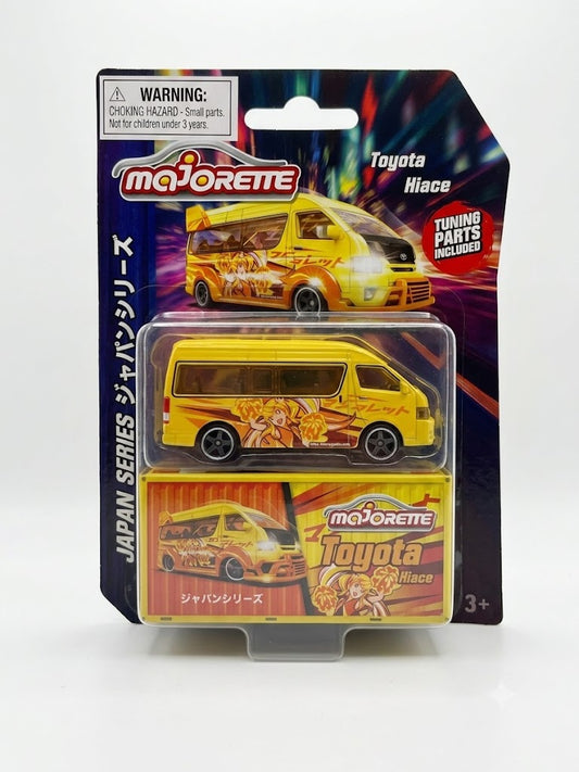 Majorette Japan Series Toyota Hiace - Custom Itasha Van with Container Box