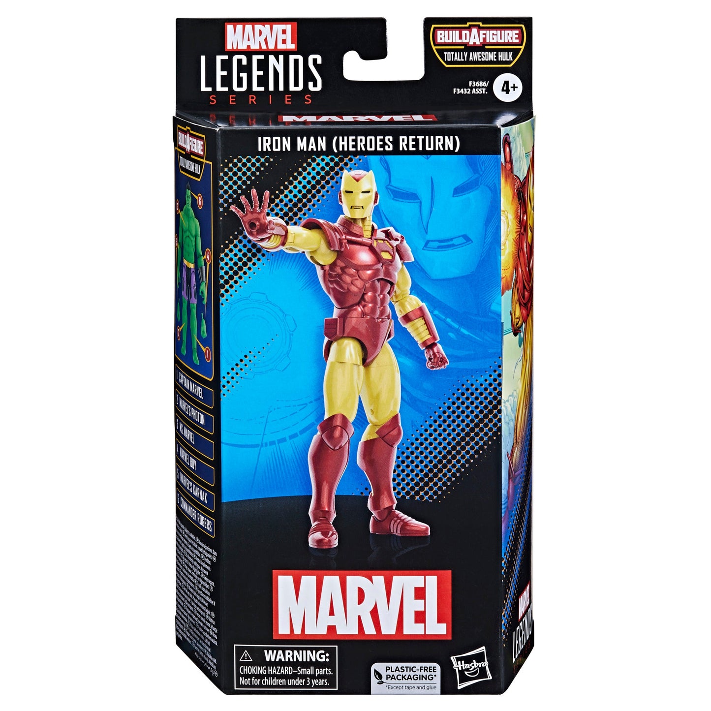 Marvel Legends Series Marvel Comics Iron Man - Heroes Return - TOTALLY AWESOME HULK Wave