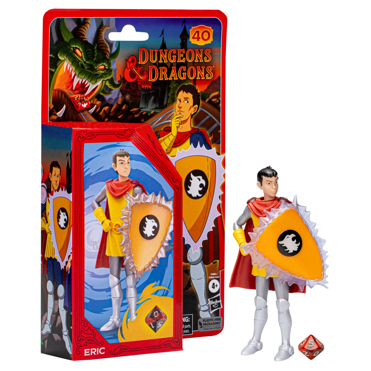 Dungeons & Dragons Cartoon Classics Eric Action Figure, 6-Inch Scale  (Preorder August 2023)