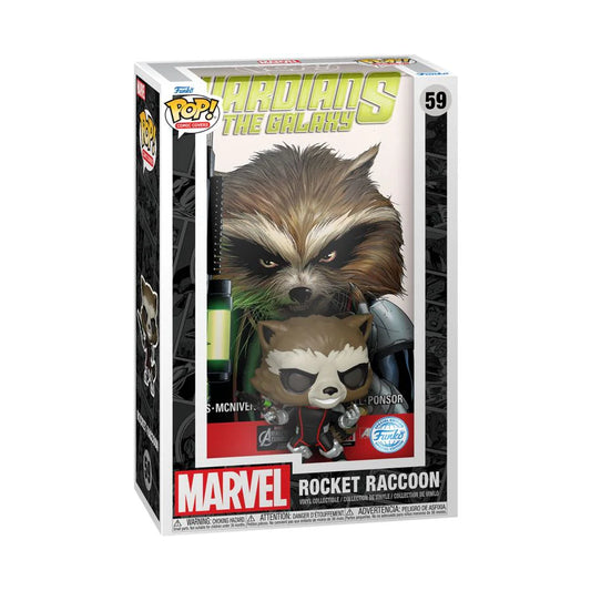 Funko Pop Comic Covers Guardians of the Galaxy Rocket Raccoon 03