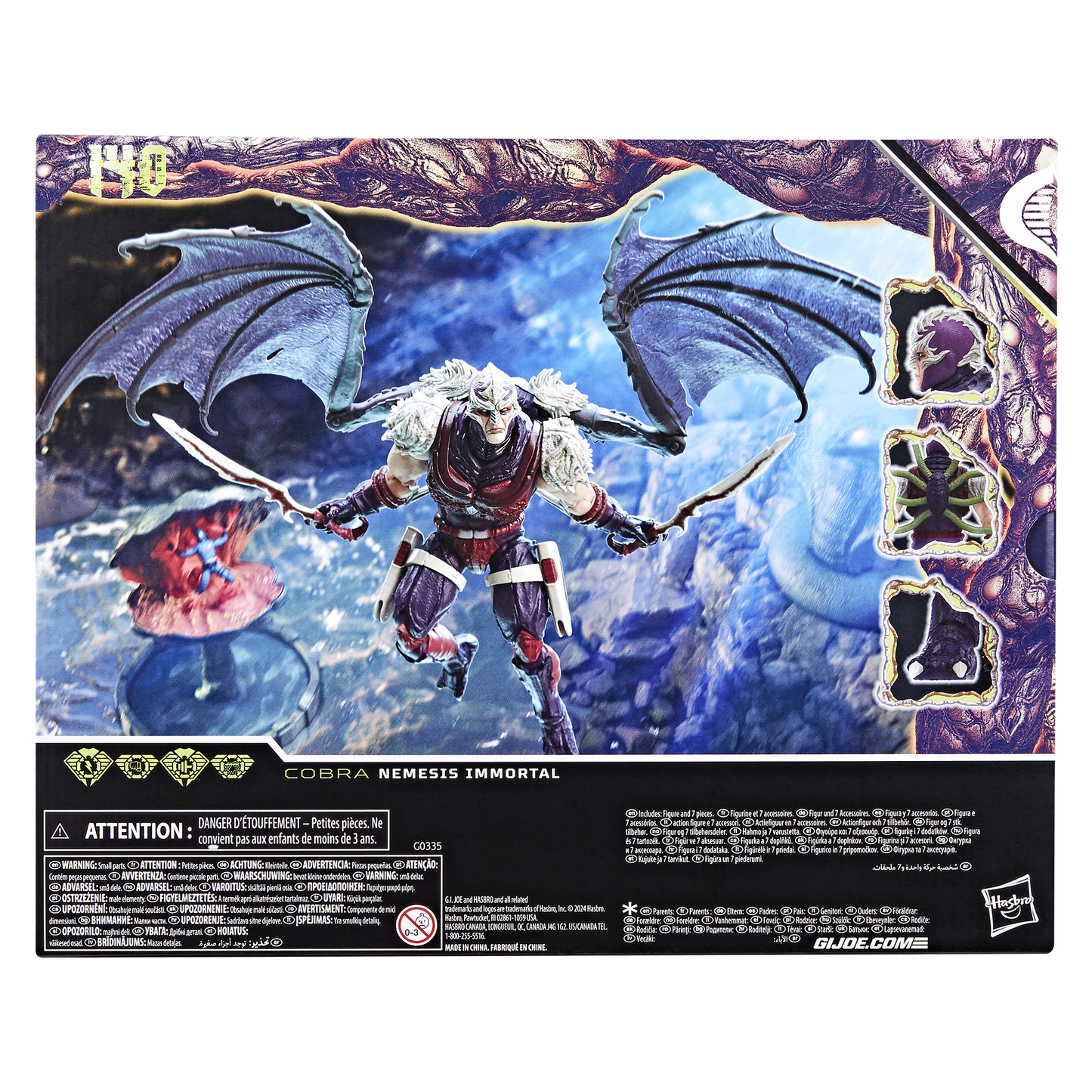 G.I. Joe Classified Series #140 Nemesis Immortal (Subpar Packaging)