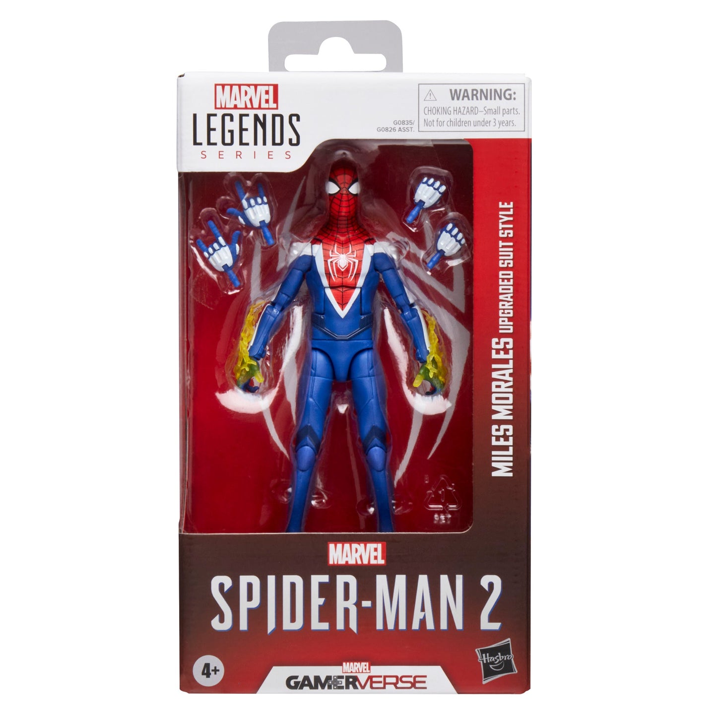 Marvel Legends Series Gamerverse Miles Morales Upgraded Suit Style