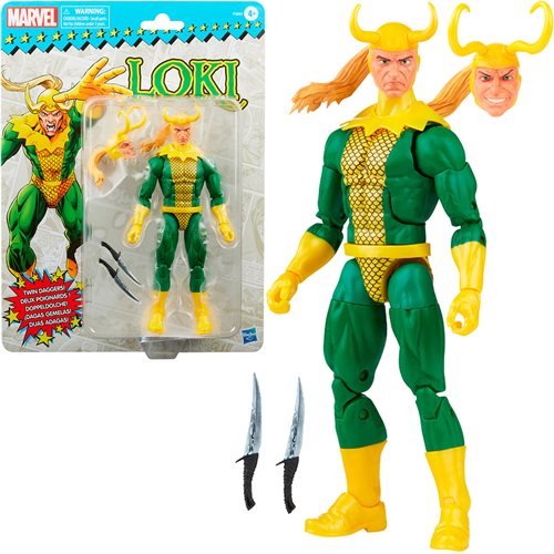 Marvel Legends Retro Loki 6-Inch