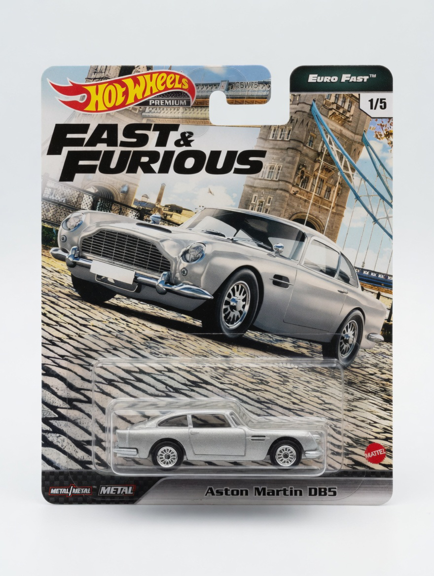 Hot Wheels Premium Fast & Furious: Euro Fast – Aston Martin DB5 (1/5)