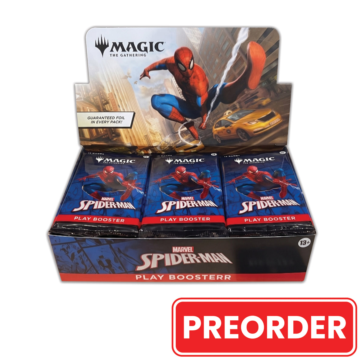 Magic: The Gathering - Marvel Spider-Man Play Booster Display Box (Pre-Order)