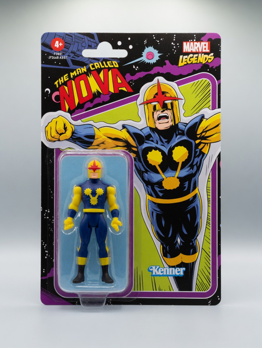 Legends Series: The Man Called Nova - Kenner Retro Figure.