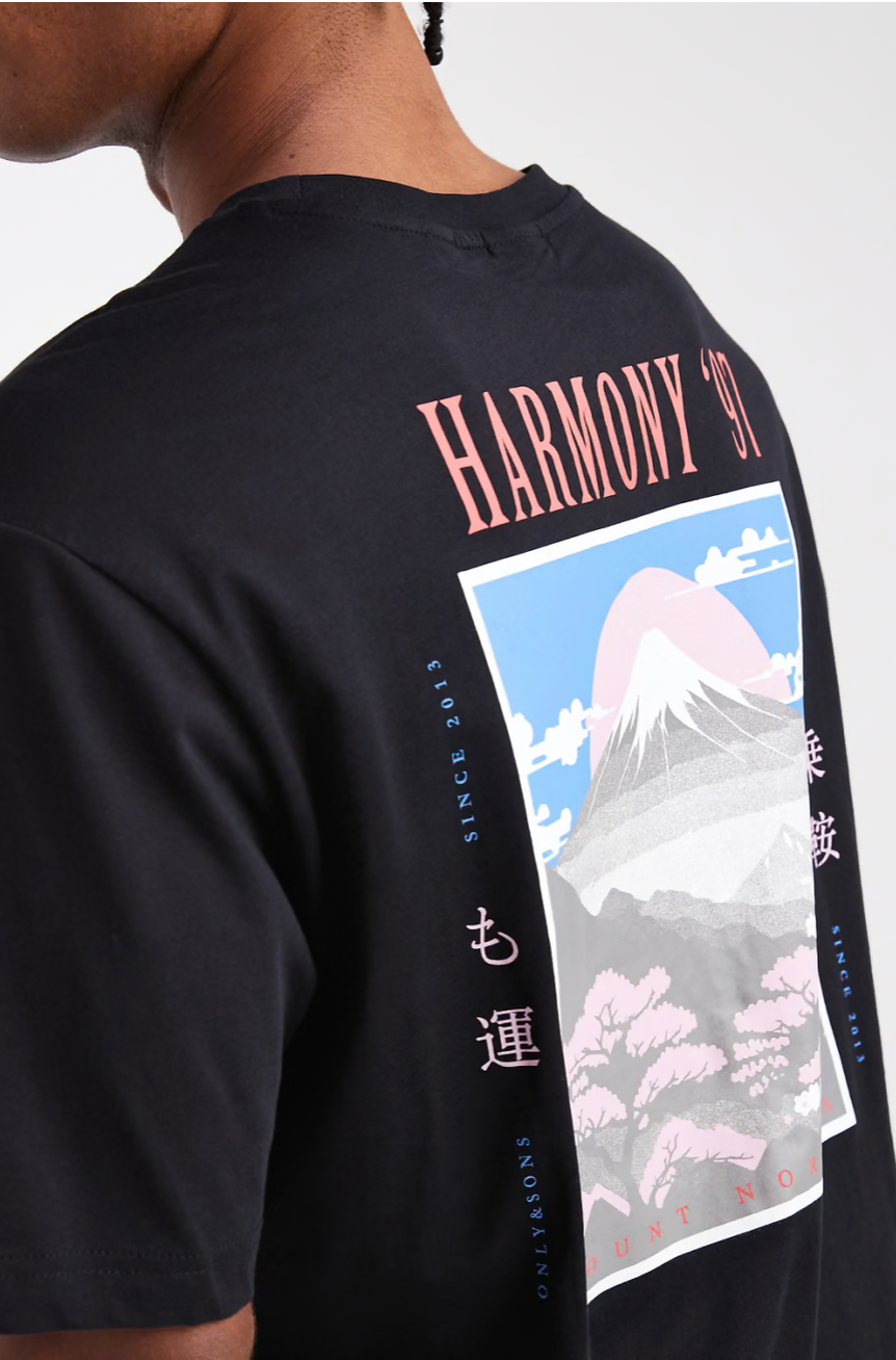 Only & Sons Harmony '97 Mount Norikura T-Shirt