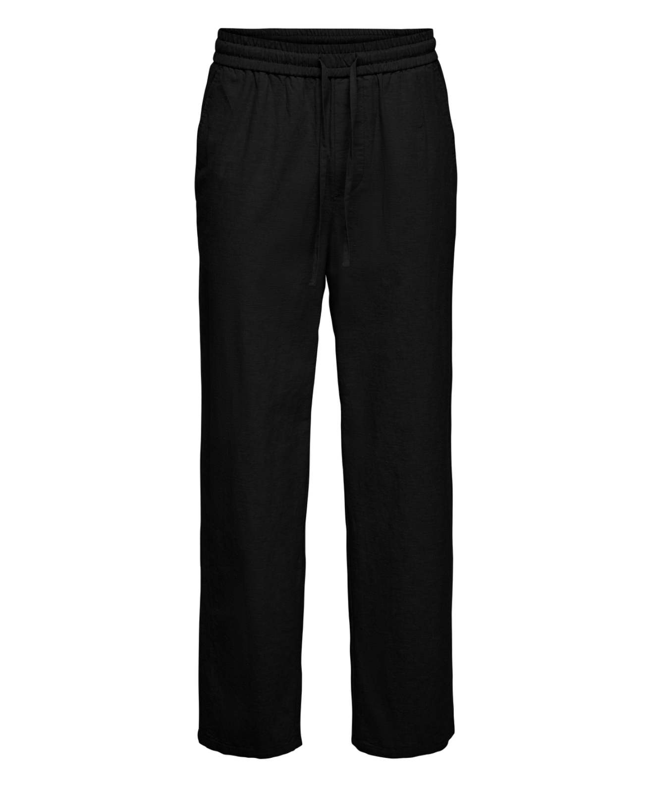 Only & Sons Black Drawstring Pants