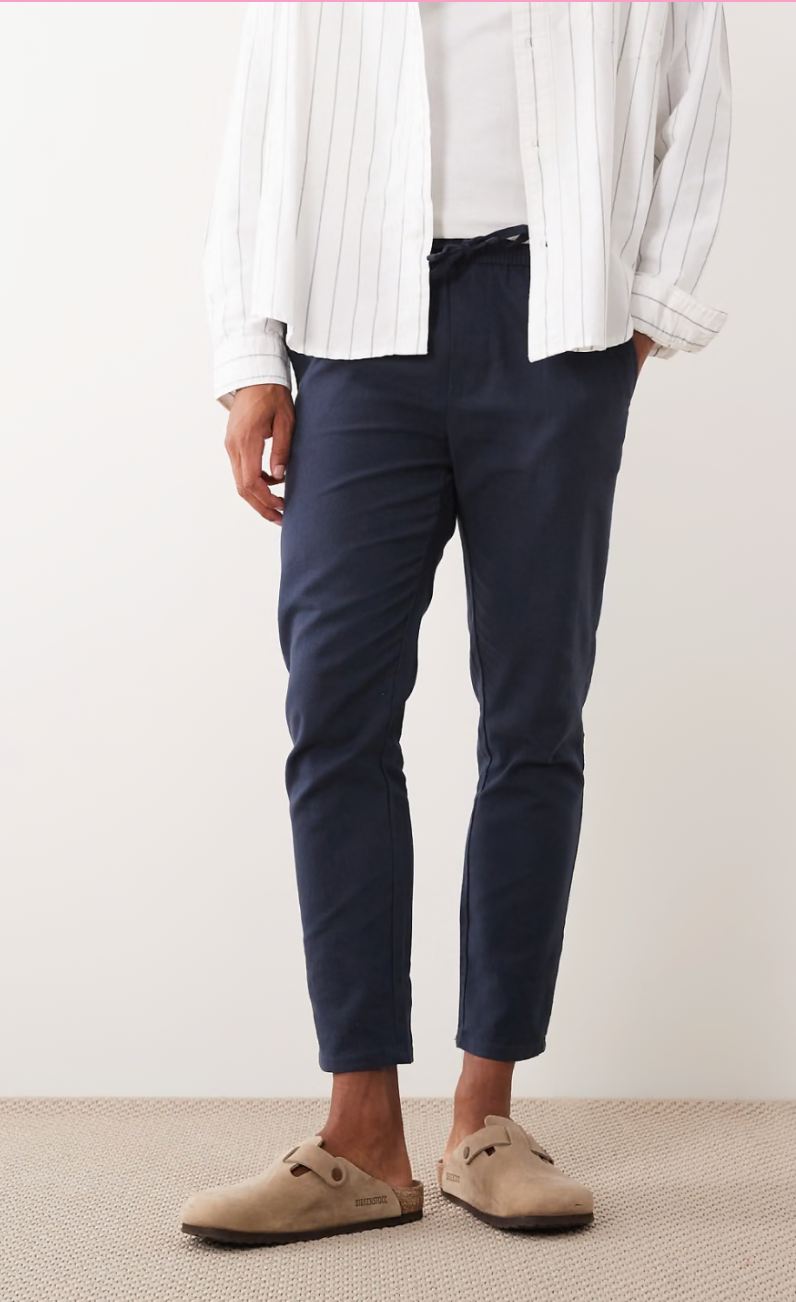 Only & Sons Blue Drawstring Pants