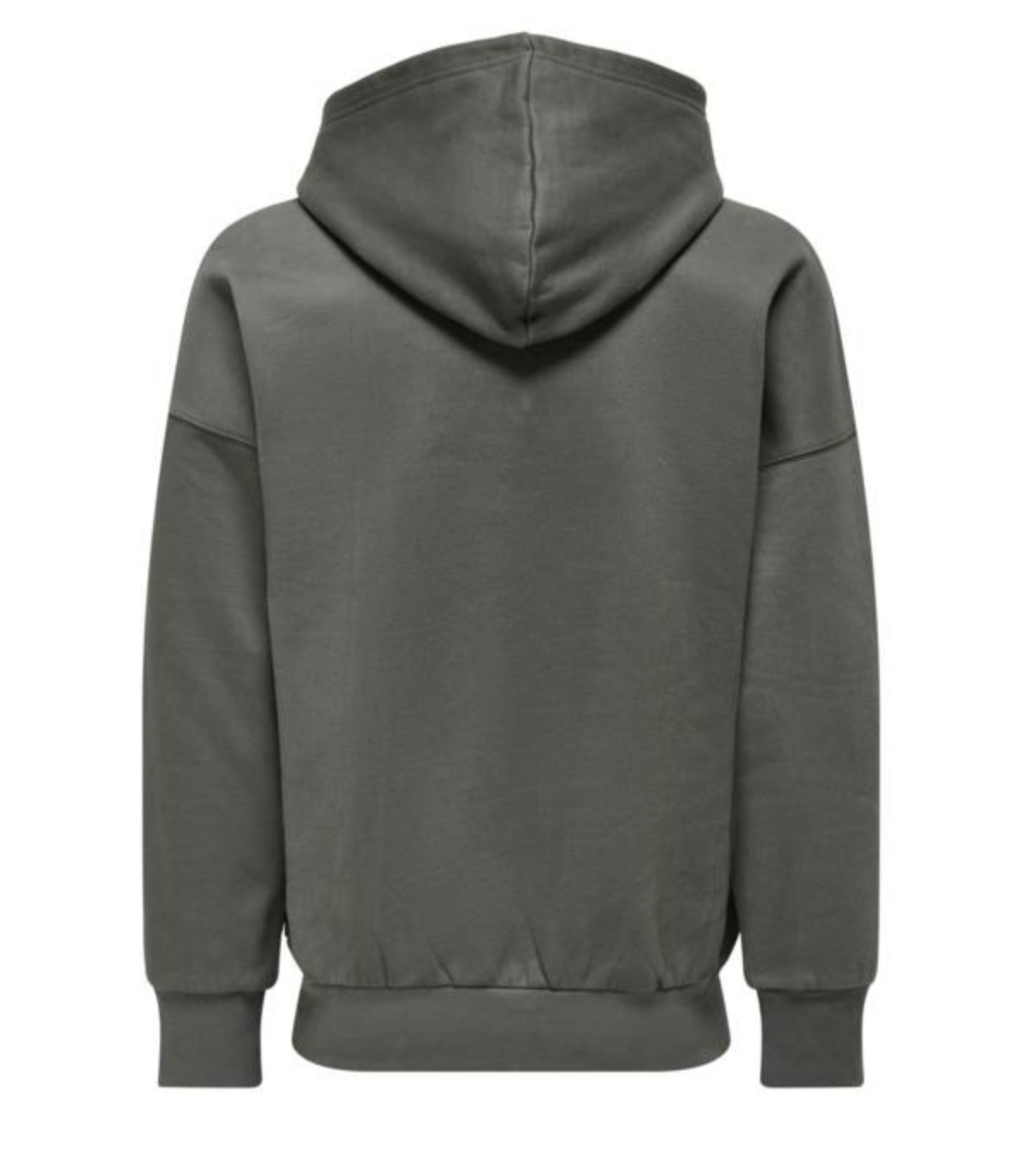 Only & Sons Dark Grey Pullover Hoodie (No Pockets)