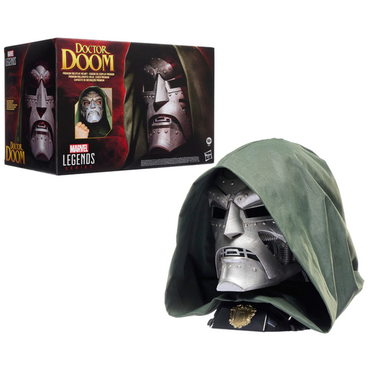 Marvel Legends Series Doctor Doom Premium Electronic Roleplay Helmet