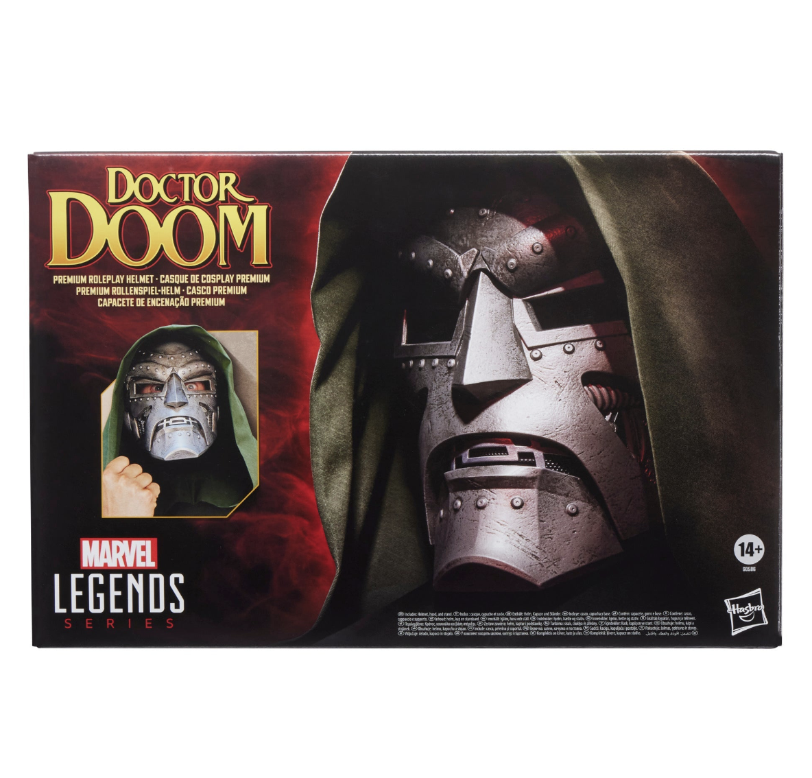 Marvel Legends Series Doctor Doom Premium Electronic Roleplay Helmet