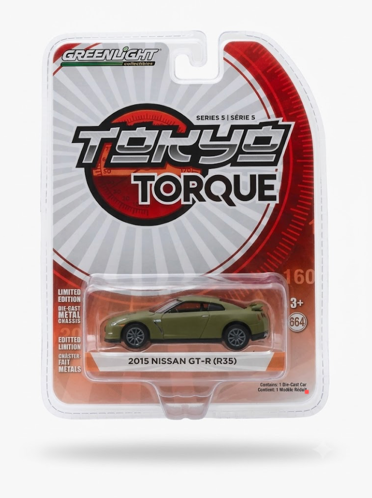 GreenLight Tokyo Torque Series 5 - 2015 Nissan GT-R (R35) (1:64)