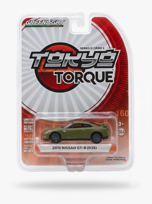GreenLight Tokyo Torque Series 5 - 2015 Nissan GT-R (R35) (1:64)