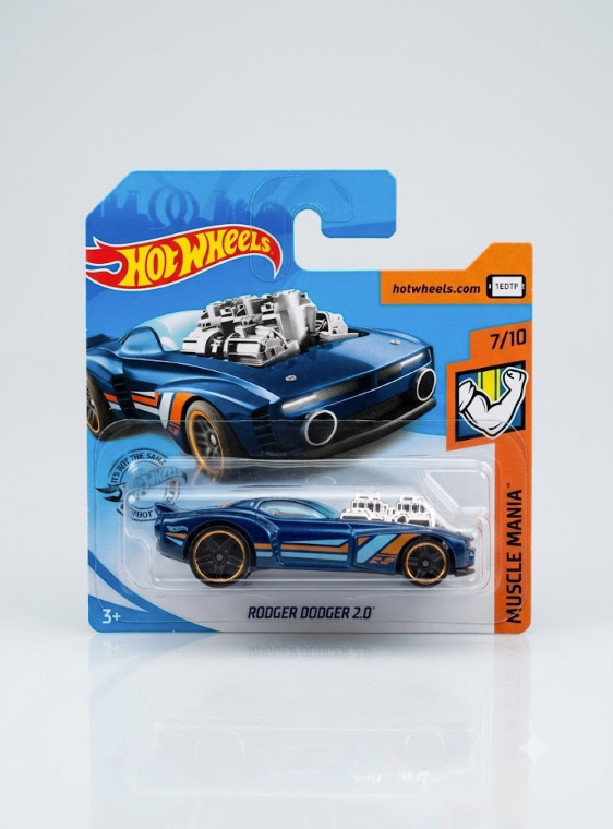 Hot Wheels Muscle Mania - Rodger Dodger 2.0 (1:64)