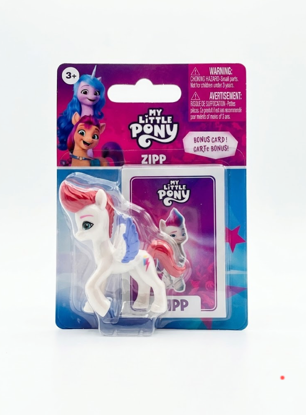 Hasbro My Little Pony Zipp Storm Mini Figure with Bonus Card
