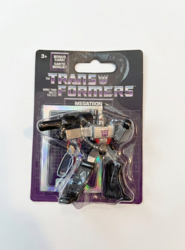The Transformers G1 Megatron Mini Figure with Bonus Card
