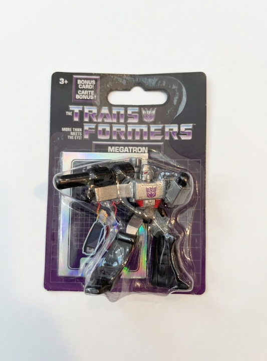 The Transformers G1 Megatron Mini Figure with Bonus Card