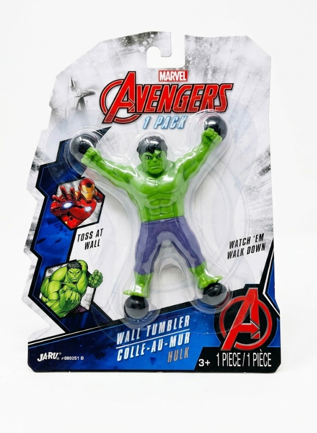 Ja-Ru Marvel Avengers Hulk Wall Tumbler Toy