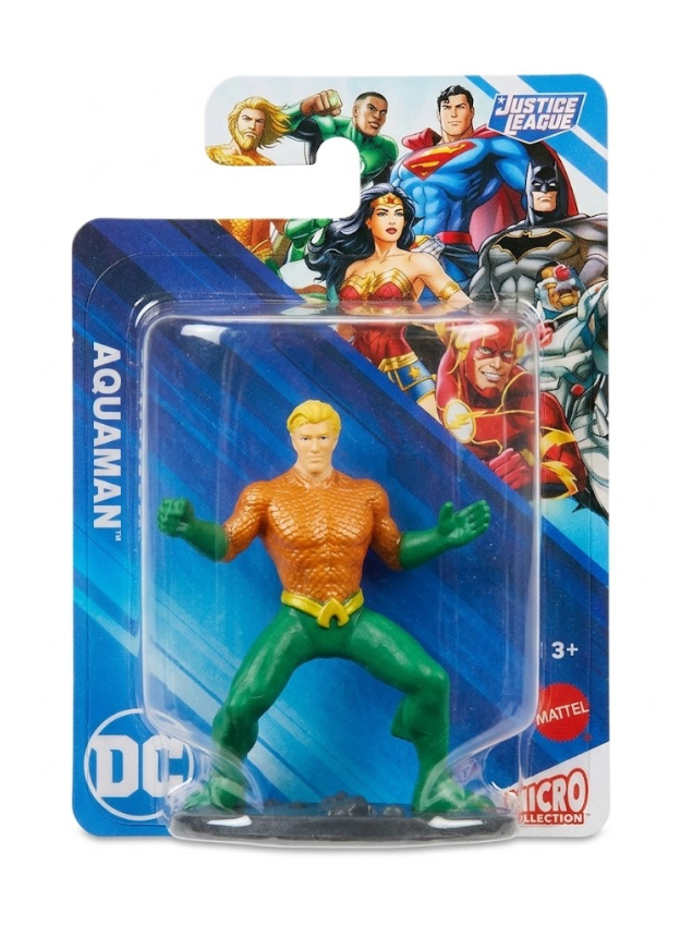 Mattel DC Justice League Micro Collection Aquaman Figure