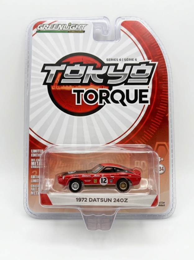 GreenLight Tokyo Torque 1972 Datsun 240Z #12 Samuri (Series 6)