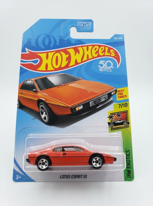 Hot Wheels Lotus Esprit S1 Red – HW Exotics (125/365)