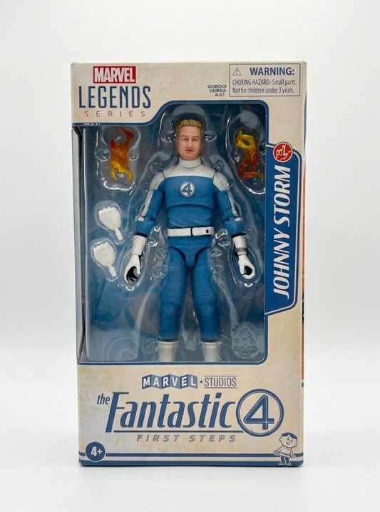 Marvel Legends The Fantastic 4: First Steps - Johnny Storm Action Figure (6-Inch)