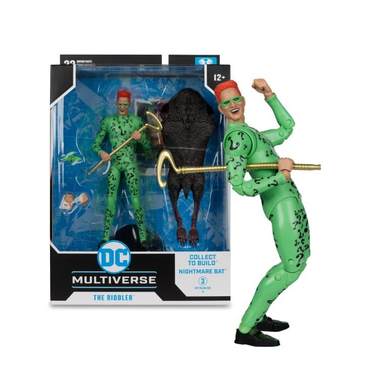Batman Forever DC Multiverse The Riddler Action Figure (Collect to Build: Nightmare Bat)
