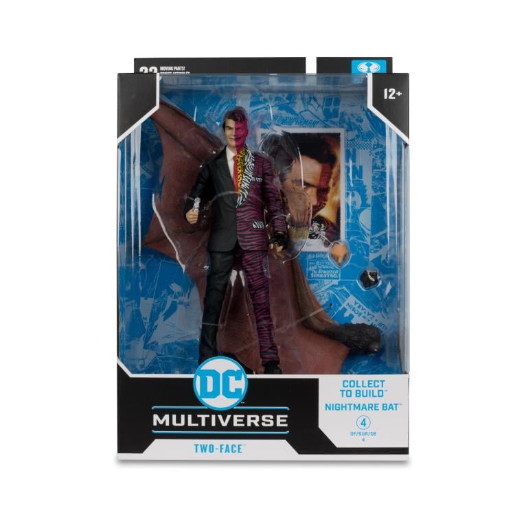 Batman Forever DC Multiverse Two-Face Action Figure (Collect to Build: Nightmare Bat)