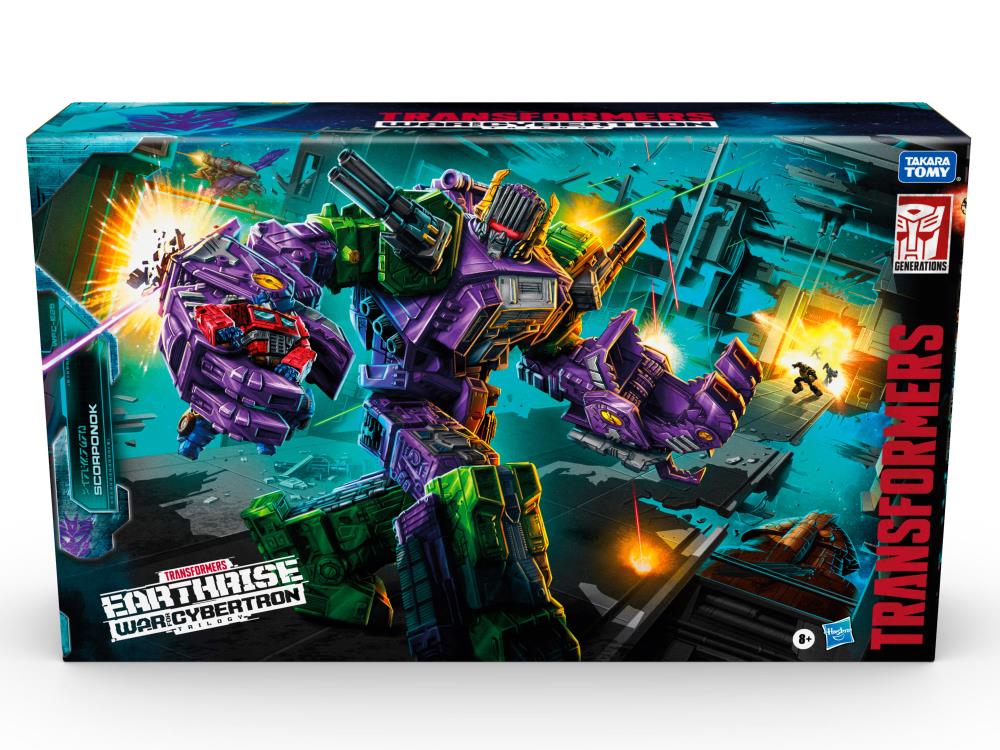 Transformers War for Cybertron: Earthrise Titan Scorponok - Reissuse