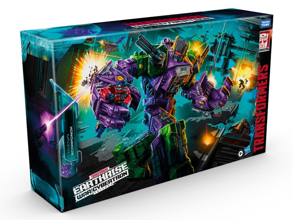 Transformers War for Cybertron: Earthrise Titan Scorponok - Reissuse