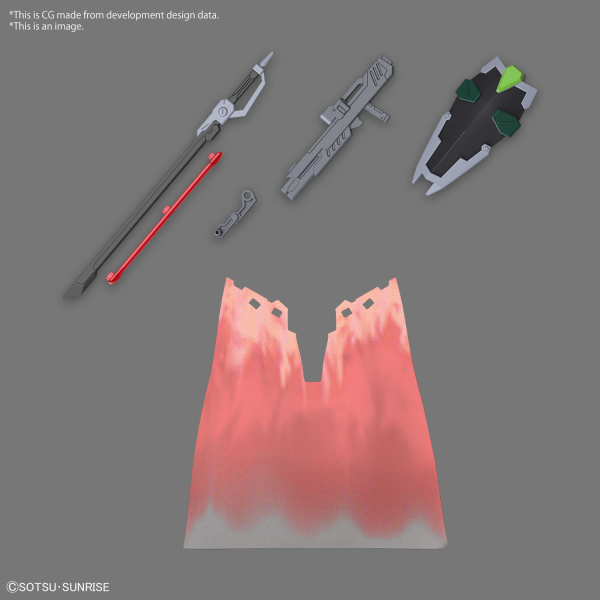 BANDAI HG 1/144 BLACK KNIGHT SQUAD Rud-ro.A