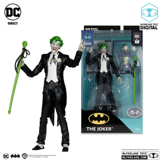 DC Comics The Joker (Silver Age) 7" Action Figure  Chase / Platinum