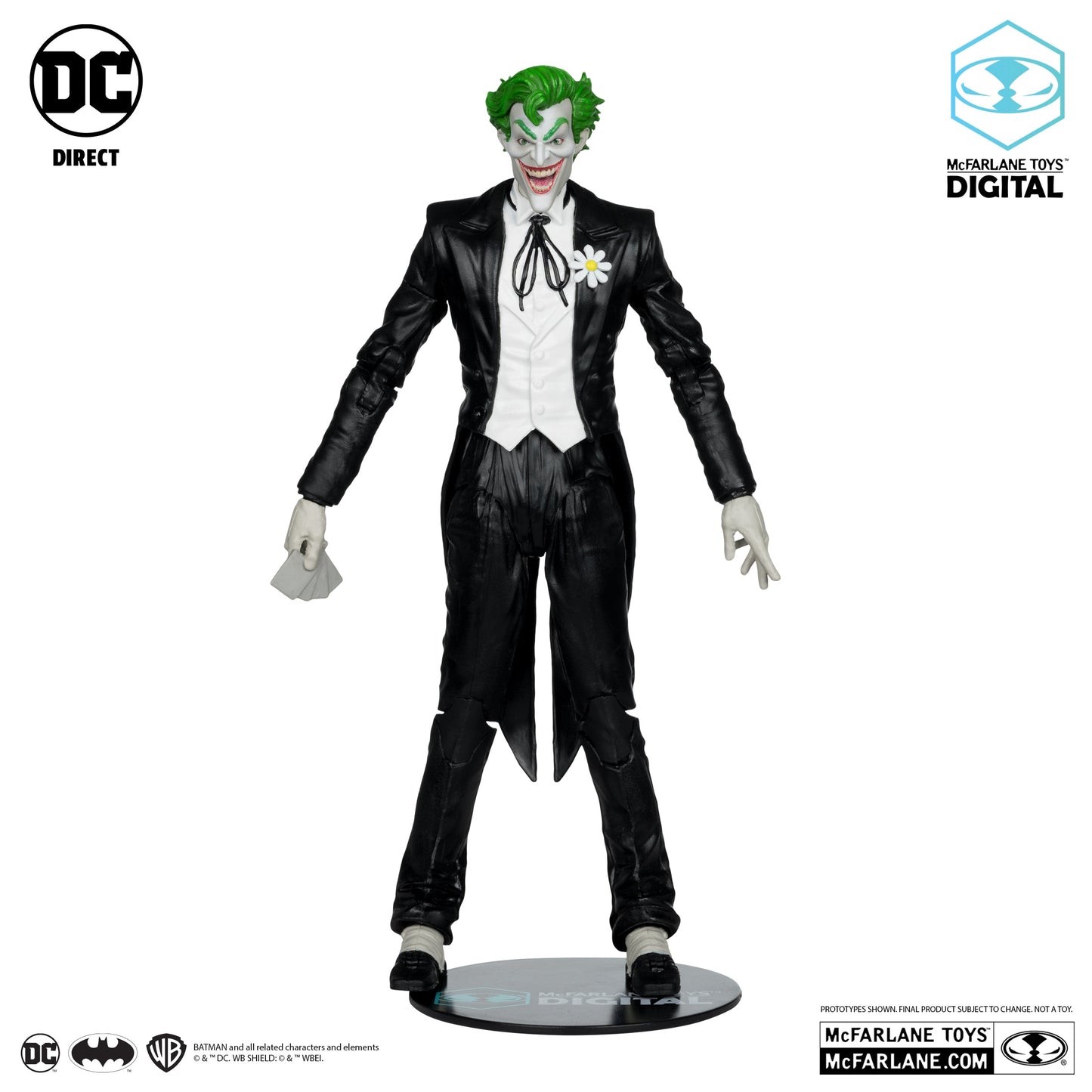 DC Comics The Joker (Silver Age) 7" Action Figure  Chase / Platinum