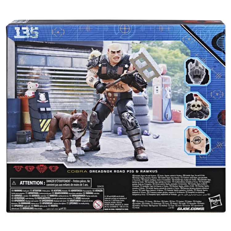 G.I. Joe Classified Series #135, Dreadnok Road Pig & Rawkus