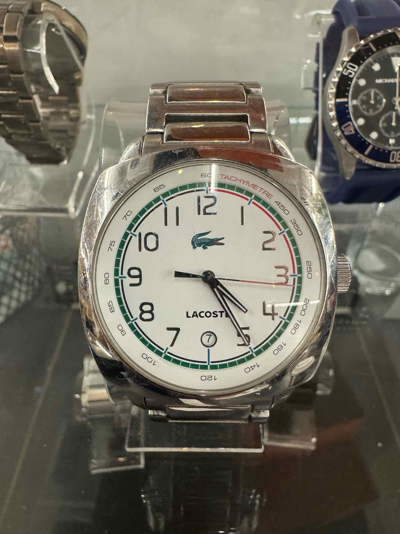 Lacoste Classic Steel White Dial