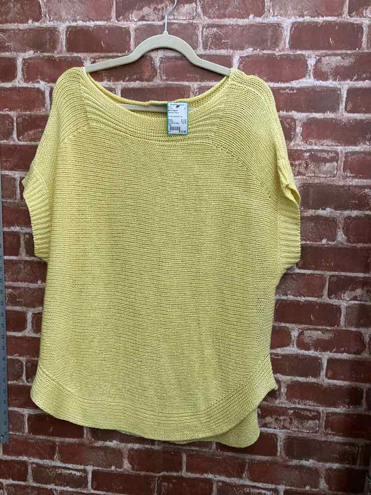 Preloved Bianco Nygord Size 14 Knit Top
